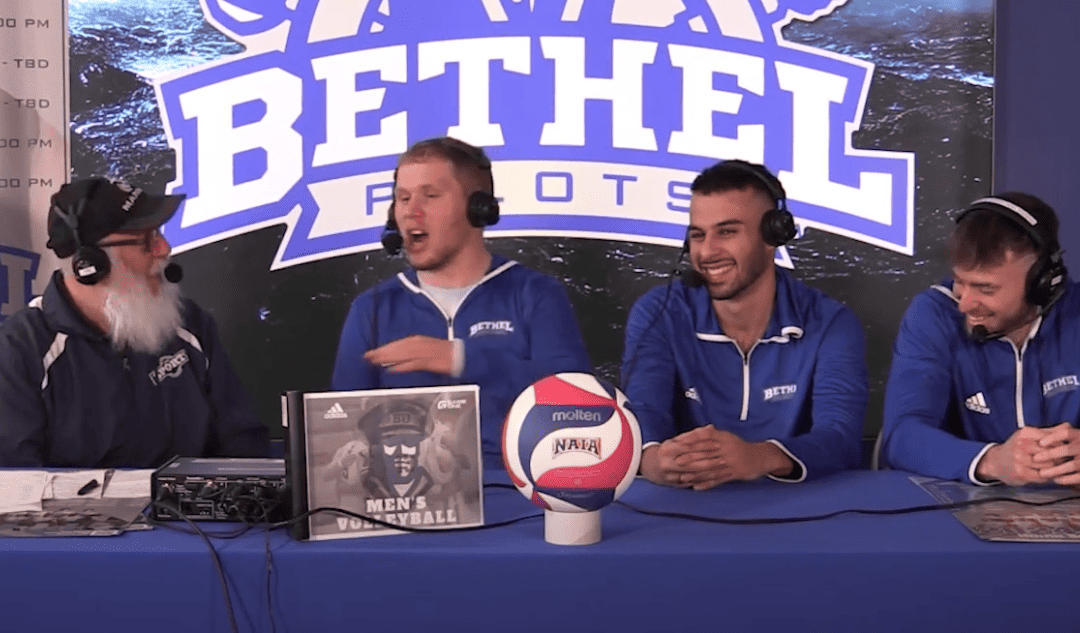 Bethel Media Day – Men’s Volleyball – Ben Ritzema, Erik Malek, and Arthur Barreto